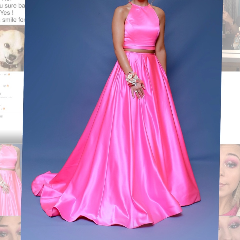 Sherri Hill Two Piece Prom Dress